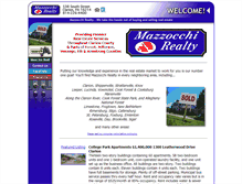 Tablet Screenshot of mazzocchi-realty.com